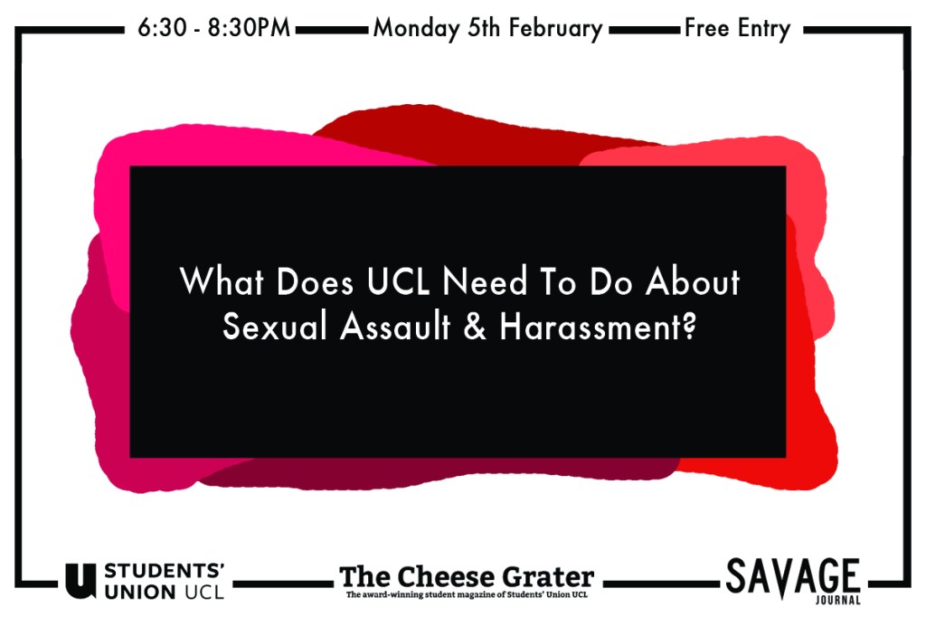 Our Bodies: Sexual assault & harassment at&nbsp;UCL